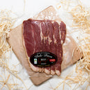 Boks Streaky Beef Bacon 150g