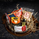 Christmas sweet gift with truffle honey