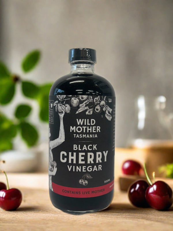 Wild Mother Tasmania- Black Cherry Vinegar