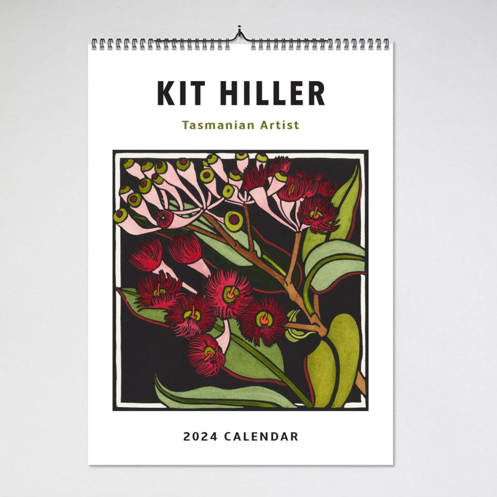 Kit Hiller Art Tasmanian Calendars & Cards Celebrating Tasmania Kit Hiller Calendar 2025