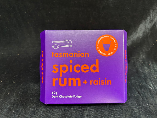 The Fudge a'fare- Spiced Rum + Raisin