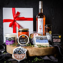 Vegan Cheese Hamper Gift with a Milton Vineyard Rosé