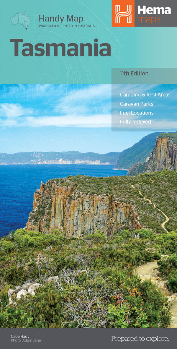 Tasmanian Handy Map 11th Edition