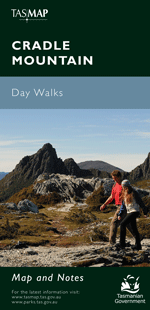 Cradle Mt Day Walks, Map & Notes by TasMap