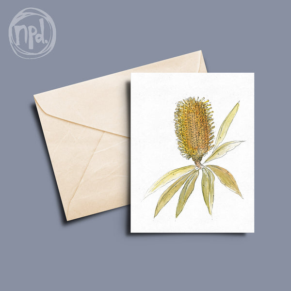Banksia Card- Greeting Card