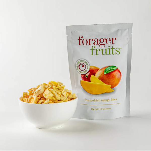 Forager Freeze Dried Mango Bites | 100% Australian