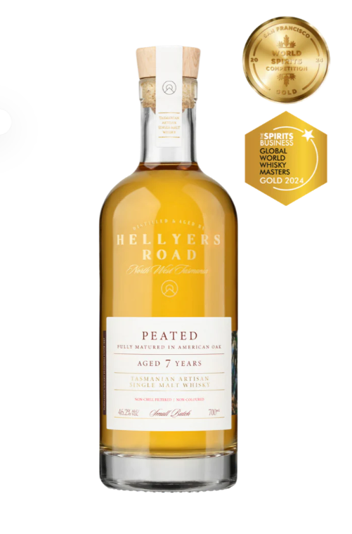 Hellyers Road - 7 Year Old Peated Single Malt Whisky