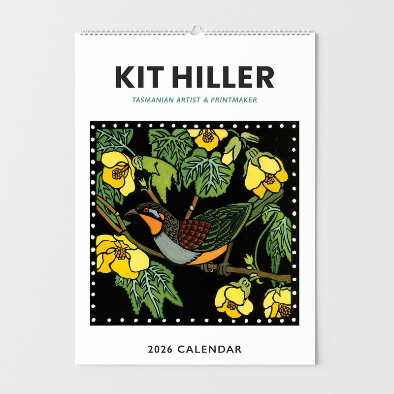 Kit Hiller – 2026 Large Wall Calendar