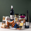 Tasmanian Charcuterie Board with Cheese and Wine
