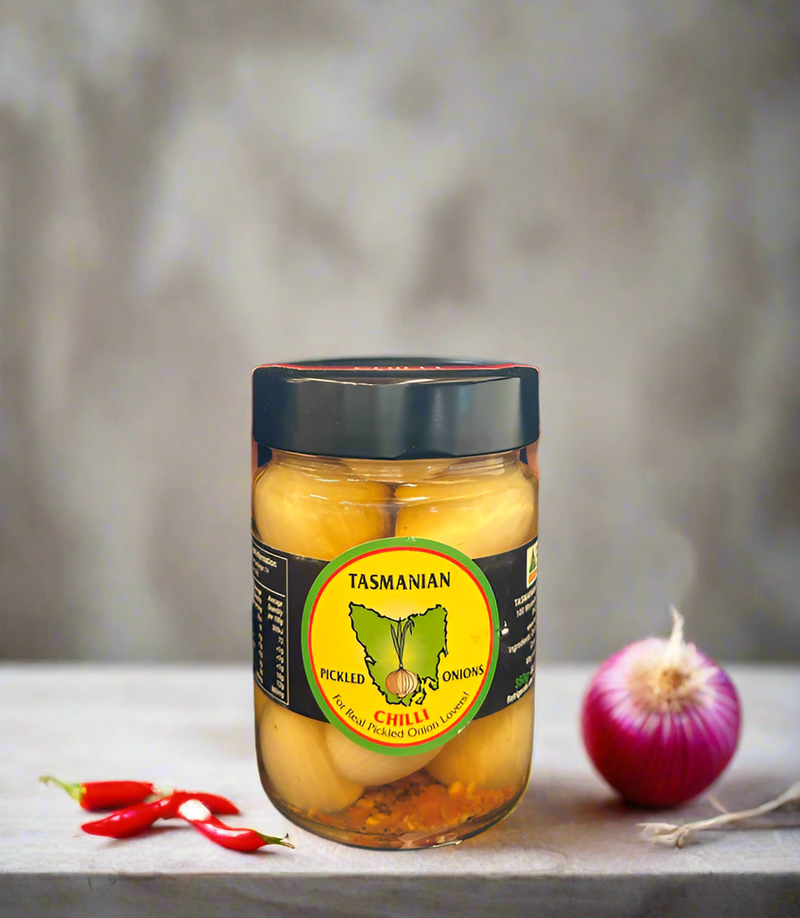 Tasmanian Pickled Onions with Chilli