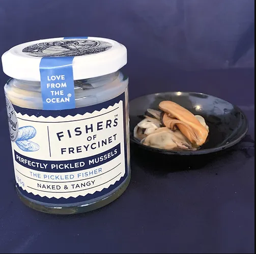 Fishers of Freycinet - Pickled Mussels Naked & Tangy