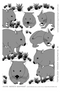 Bare - nose Wombat Tea Towel