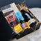 Beauty and the Bees gift with chocolates and Sparkling Wine