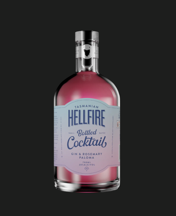 Hellfire - Gin & Rosemary Paloma Cocktail