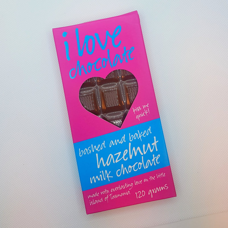 I Love Chocolate- Hazelnut and Milk Chocolate