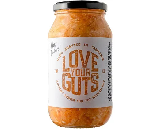 Love Your Guts - Garlic Jalapeno Sauerkraut