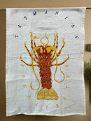 Soul Bouy - Tasmanian Rock Lobster Linen Tea Towel
