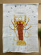 Soul Bouy - Tasmanian Rock Lobster Linen Tea Towel