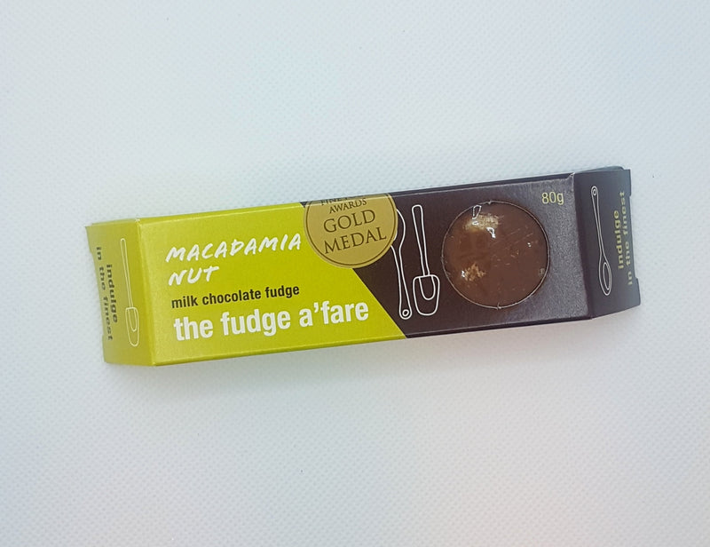 The Fudge a'fare- Macadamia Nut