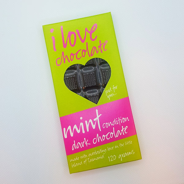 I Love Chocolate- Mint Dark Chocolate