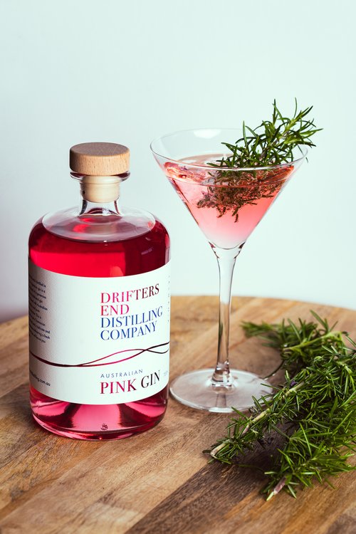 Drifters End Pink Gin