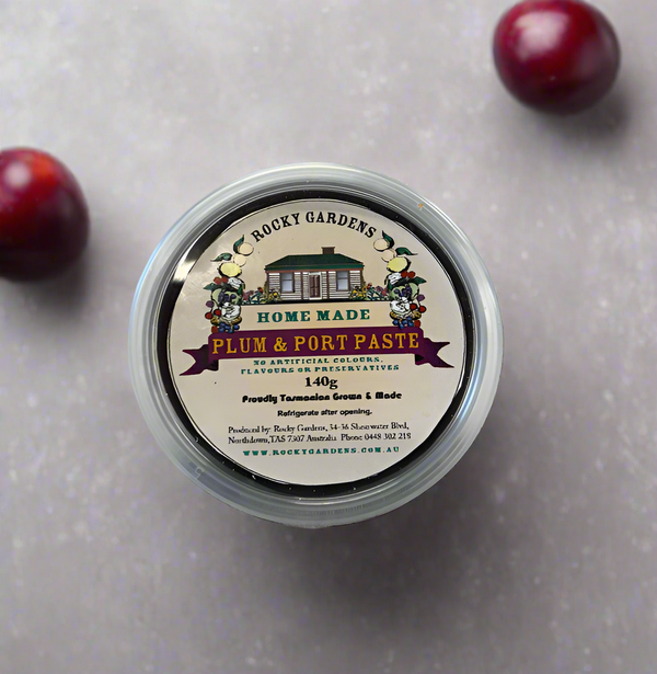 Rocky Gardens Plum & Port Paste