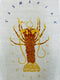 Soul Bouy - Tasmanian Rock Lobster Linen Tea Towel