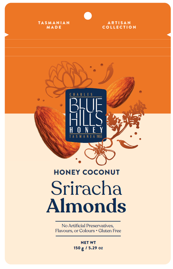 Blue Hills - Honey Coconut Sriracha Almonds