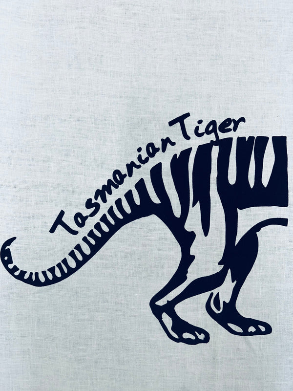 Soul Bouy - Tasmanian Tiger Linen Tea Towel