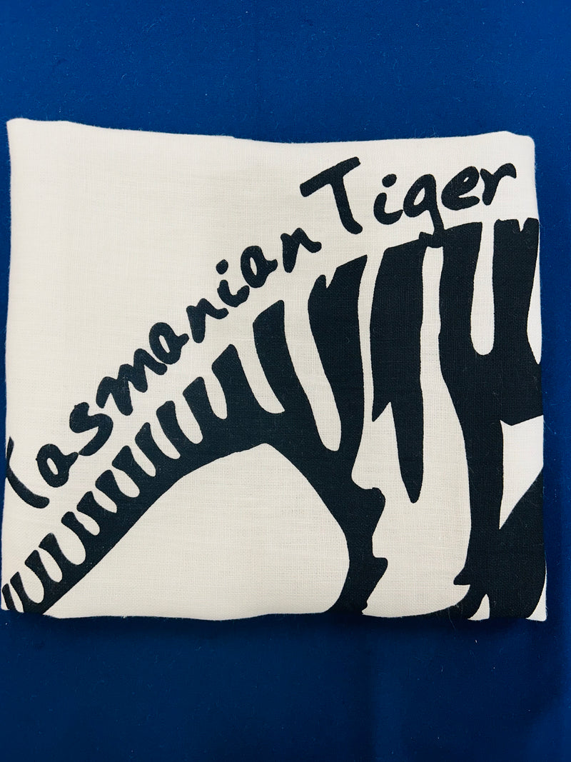 Soul Bouy - Tasmanian Tiger Linen Tea Towel