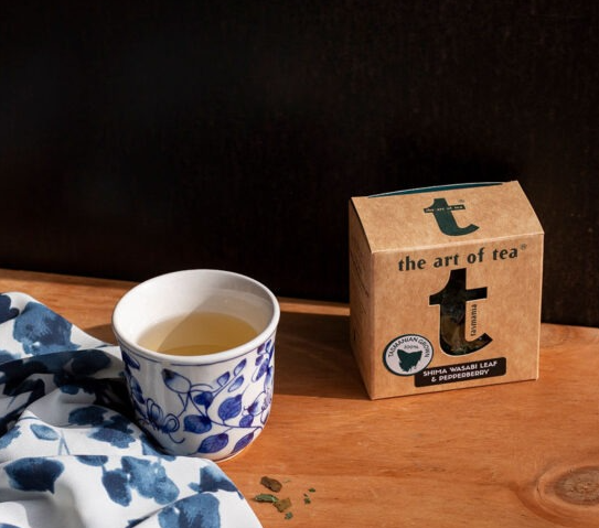 The Art of Tea- Tasmanian Wasabi Leaf & Tasmanian Pepperberry Leaf Tea