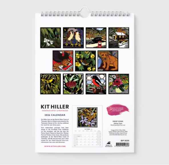 Kit Hiller – 2026 Wall Calendar
