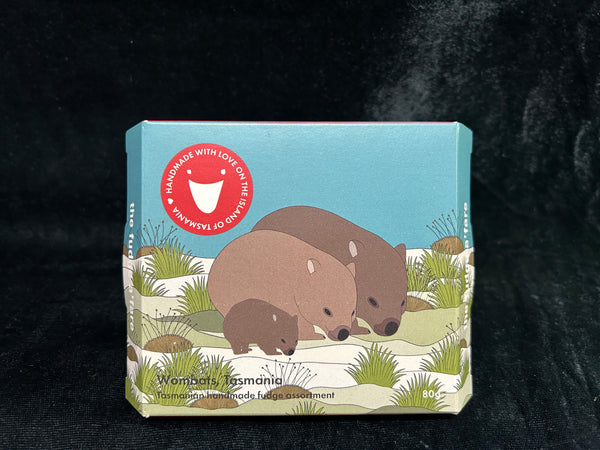 The Fudge a'fare- Wombats Tasmania