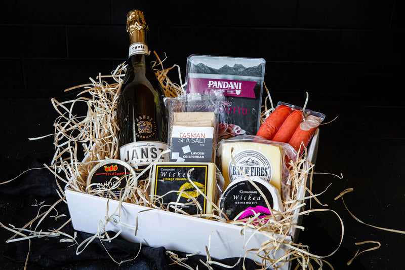 Ultimate Cheese Platter with Smallgoods and Tasmanian Sparkling