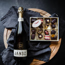 Vegan Tasmanian Handmade Chocolates and Jansz Sparkling Vegan Wine