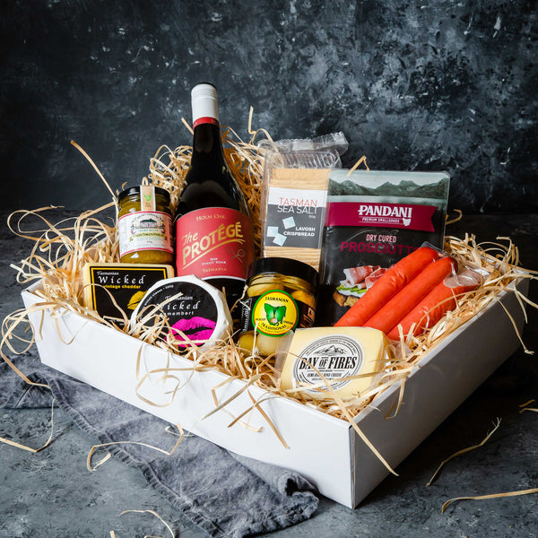 Father's Day Cheese and Smallgood Platter with Pinot Wine