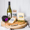 Tasmanian Cheese Gourmet Gift Basket with Cheese Board and wine - Tasmanian Gourmet Online