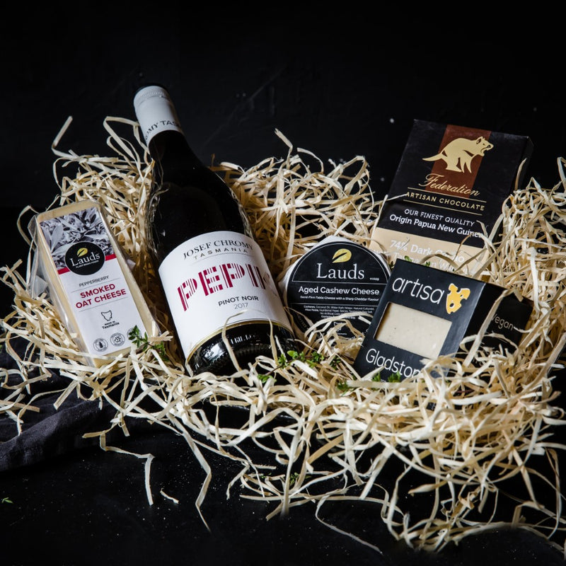 Vegan Cheese and Vegan Wine Mother's Day Gift