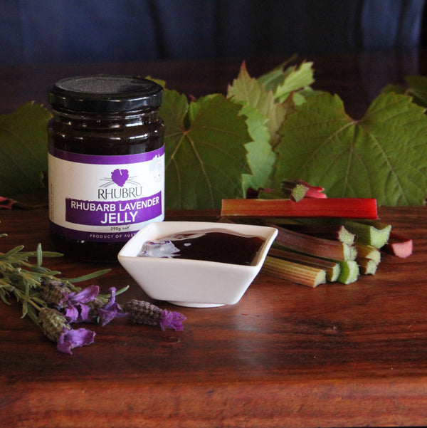 Rhubarb Lavender Jam - Tasmanian Gourmet Online