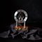 Huon Pine Skeleton Clock - Silver