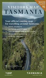 Visitors Map of Tasmania 2023 (Re-Printing)