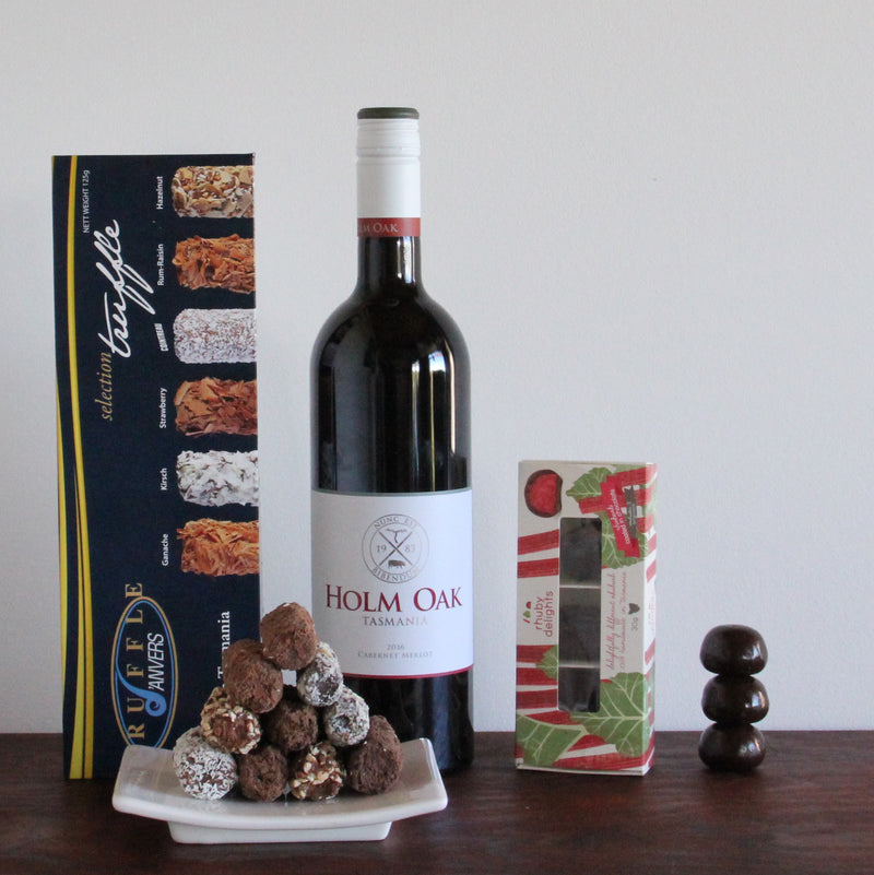 Tasmanian Chocolates and Red Wine - Tasmanian Gourmet Online