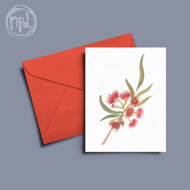 Flowering Gum Card- Greeting Card