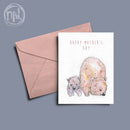 Happy Mother's Day Wombat- Greeting Card