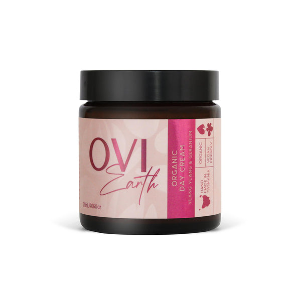 Ovi Earth Organic Day Cream - Ylang Ylang & Geranium