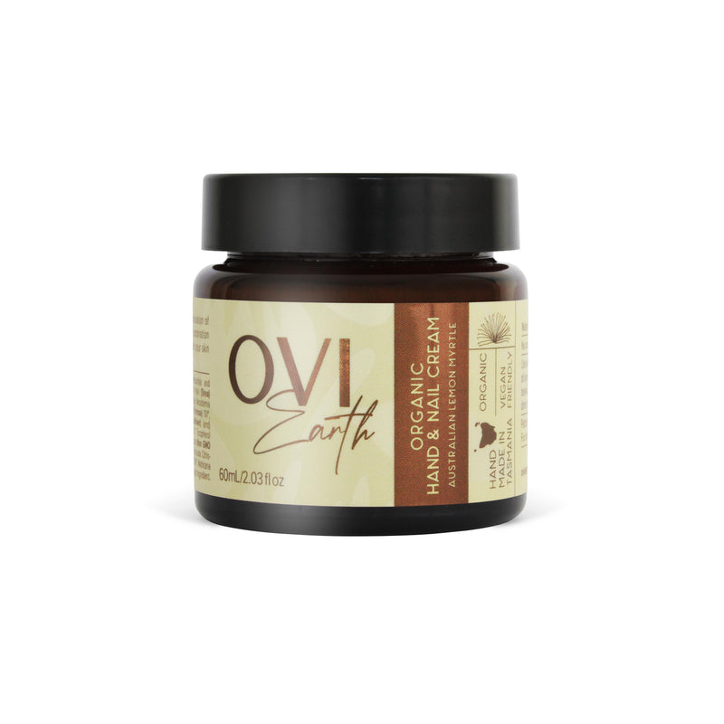 Ovi Earth Organic Hand & Nail Cream - Lemon Myrtle